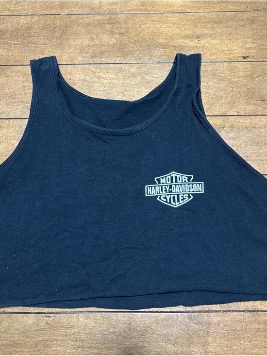 Harley-Davidson Tops - Harley-Davidson Black Tank with Small Logo